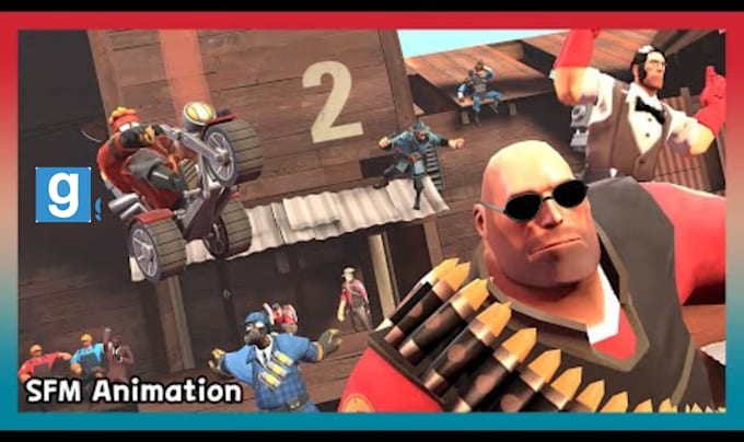 create professional sfm animation, source filmmaker 3d cinematic video animation