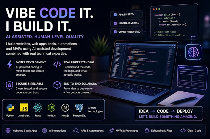 vibe code anything you ask