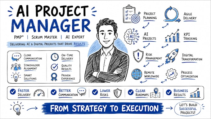 manage your ai, software, or digital transformation project