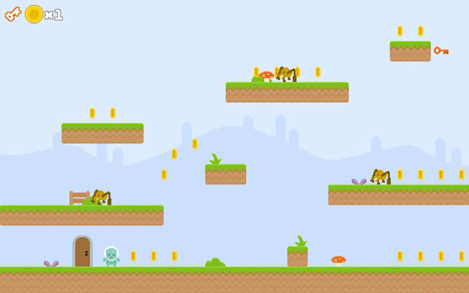 create a custom HTML5 2d game for web and browser