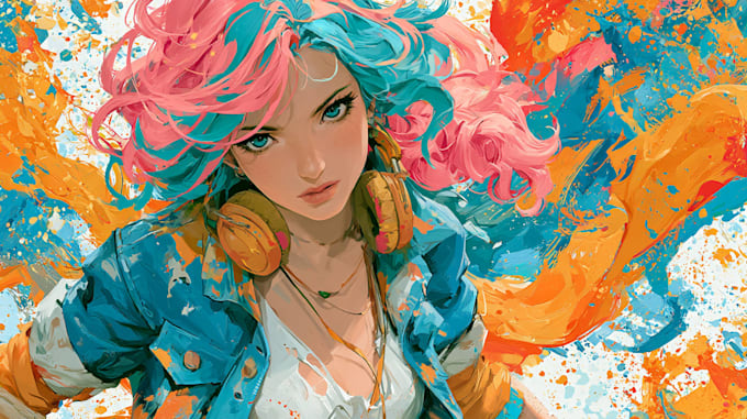 create awesome anime art