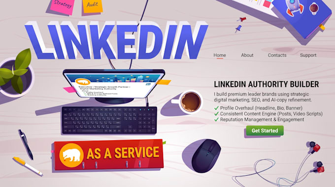 provide premium linkedin service for leaders and founders