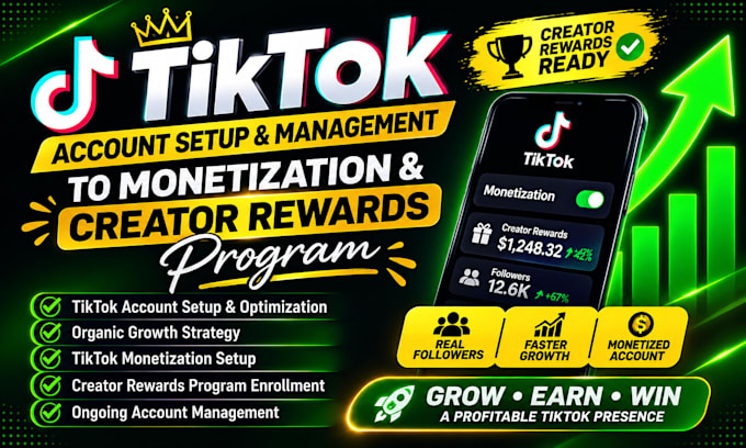 create tiktok, tiktok monetization organically creator reward program