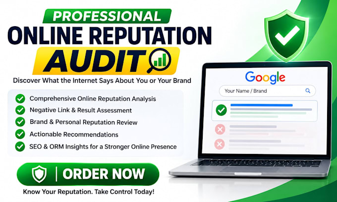do online reputation audit and brand reputation analysis
