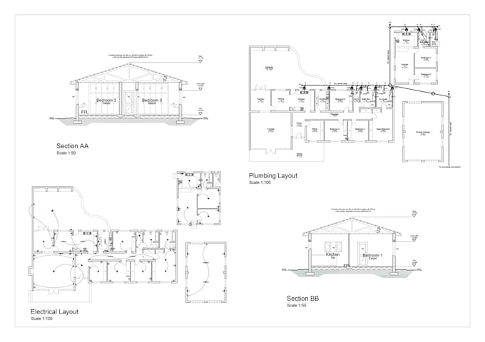 accurate mep as built drawing from site plan markup, apartment ventilation plan
