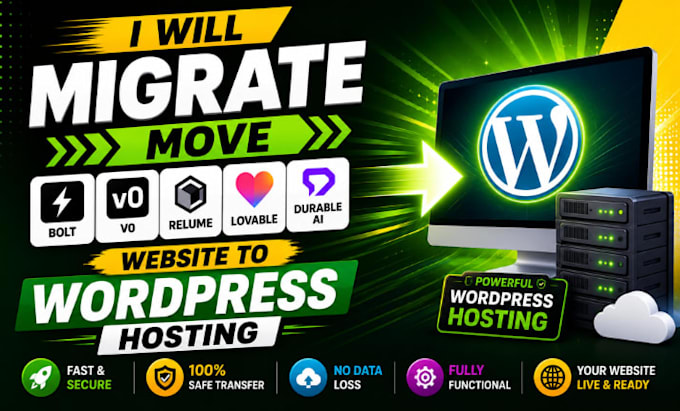 migrate move bolt v0 relume durable lovable ai website to wordpress hosting