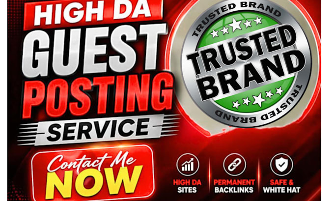 do seo guest post backlinks with high da and premium guest posting services