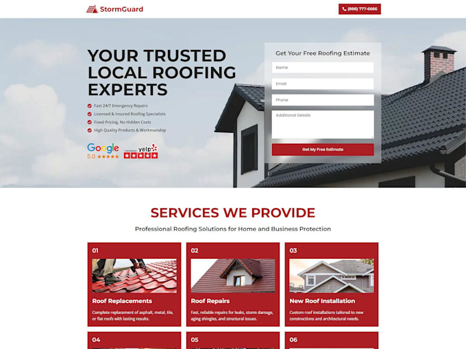 design a professional hvac and air conditioning website