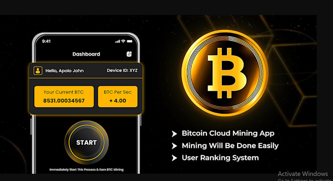 develop profitable bitcoin app, bitcoin bot on smartphone, laptop