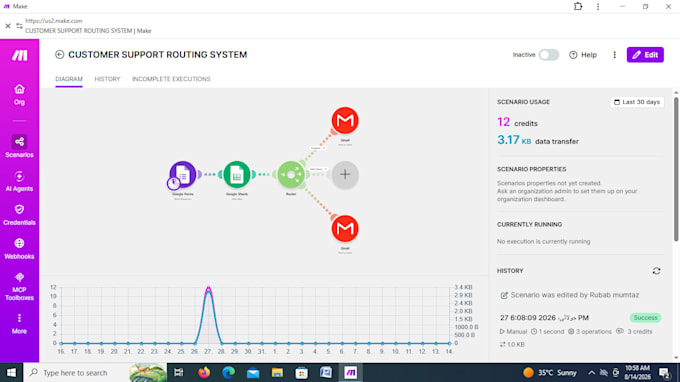 build make com workflow automation