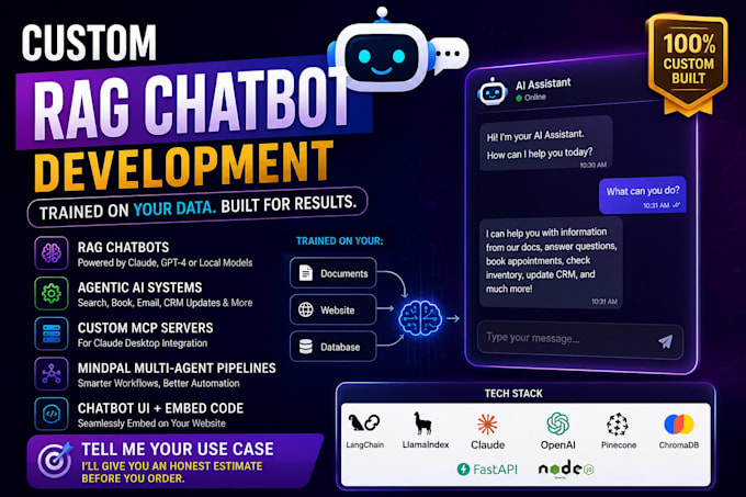build a custom rag ai chatbot