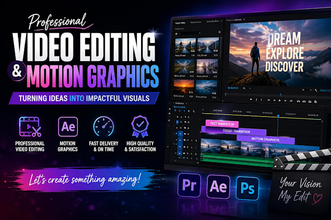 do motion graphic reels