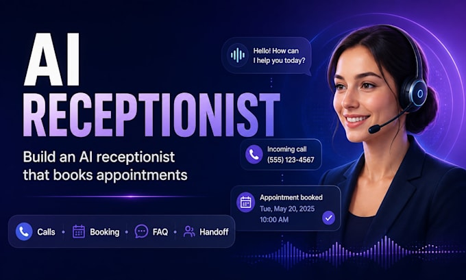 build an ai receptionist that books appointments
