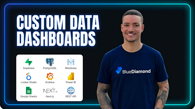build a custom data dashboard connected to your systems