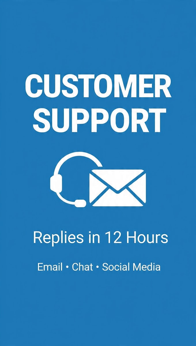 provide professional 24 7 customer support and live chat