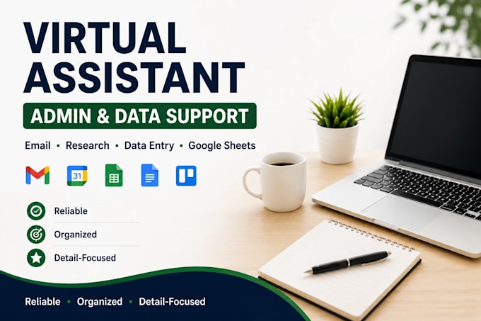 be your virtual assistant for admin tasks
