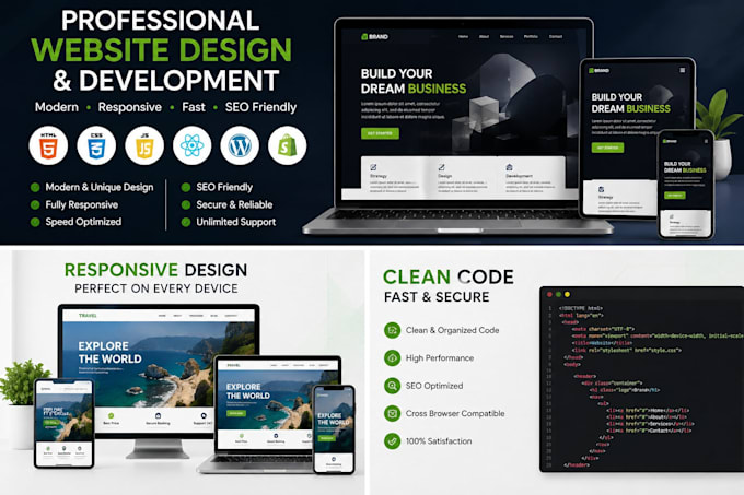 professional web development services