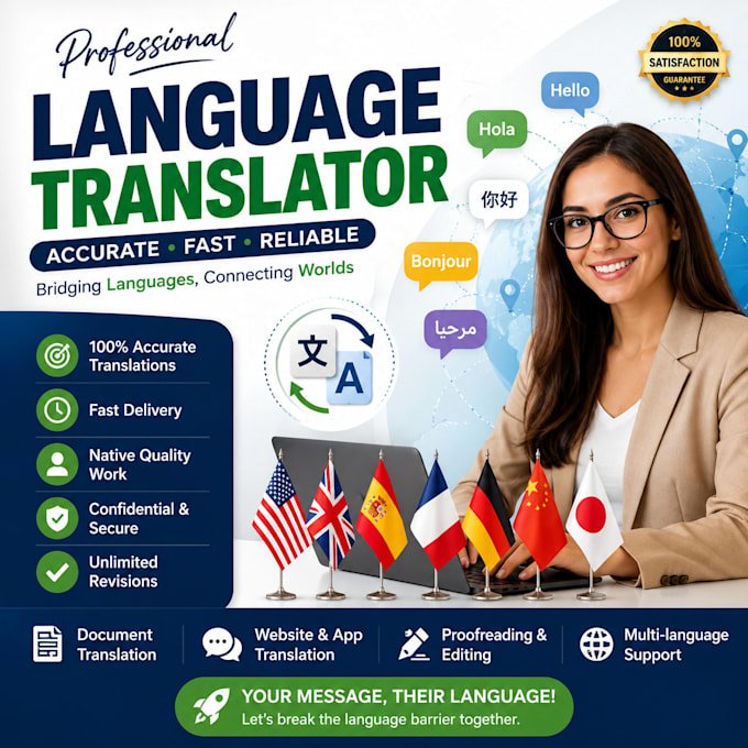 do professional language translation