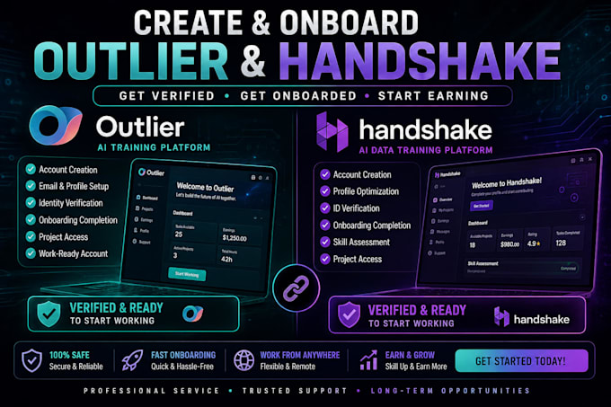 do data annotation, ai training, handshake, outlier and mercor