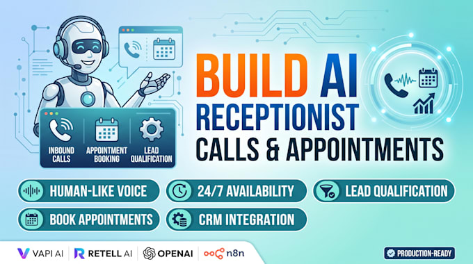 build an ai receptionist for calls and appointments