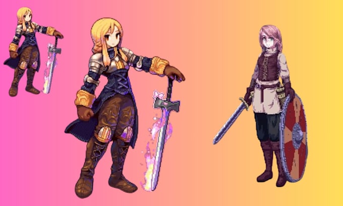 do pixel art animation sprite sheet pixel character animation nsfw pixel art
