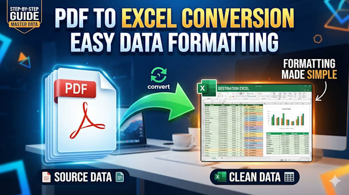 convert pdf to excel for data entry