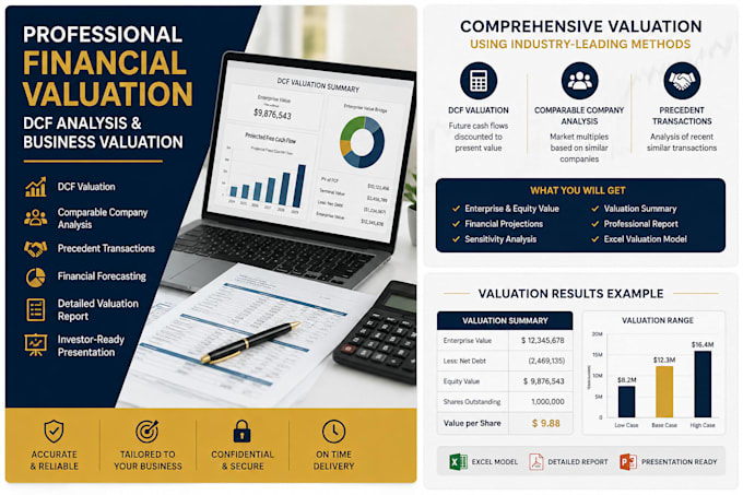 do financial valuation, dcf analysis and business valuation