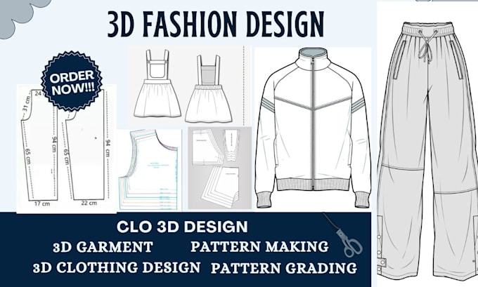 create clo3d 3d garment designs and fashion visualization