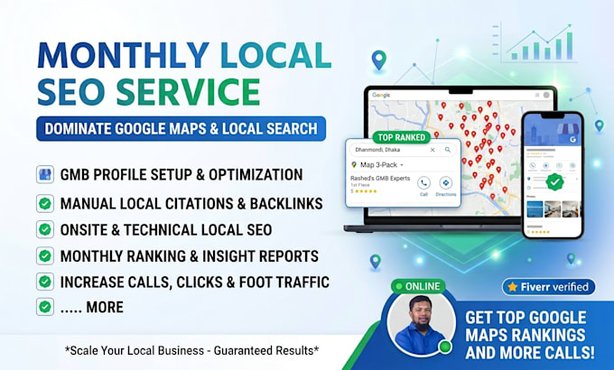 do monthly local seo service with gbp optimization for local businesses gmb