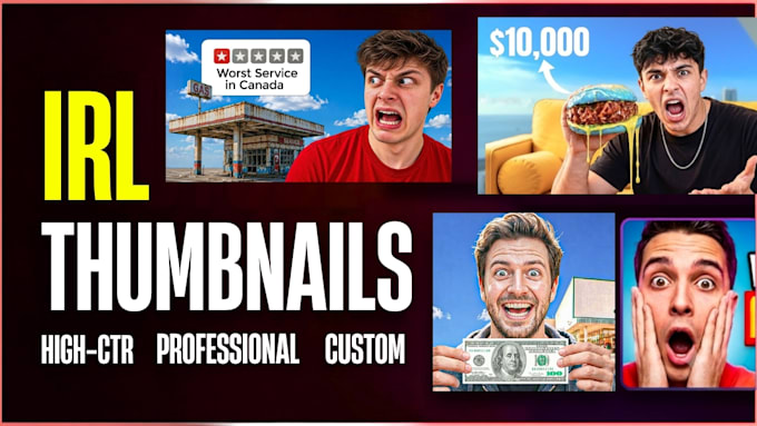 design high CTR irl vlog thumbnails