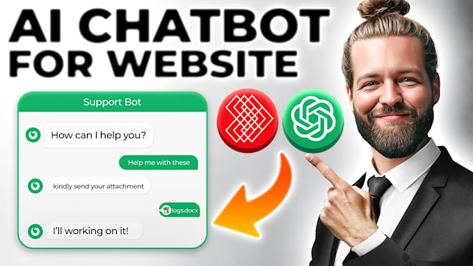 create ai chatbot for social media and website