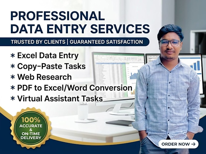 do b2b lead generation , data entry , web research ,excel data cleaning
