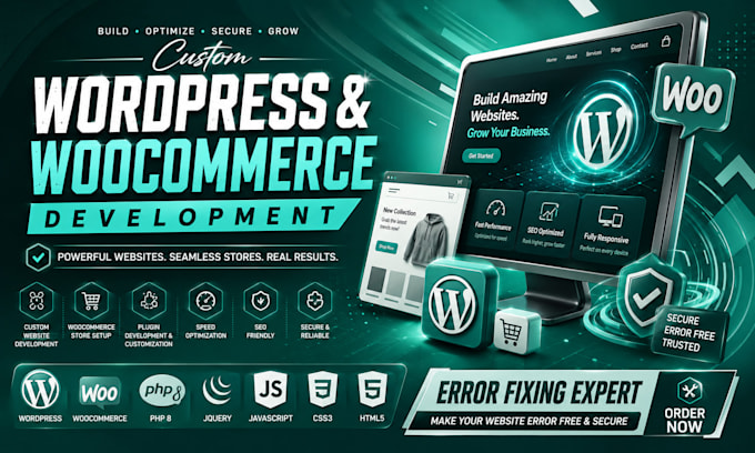 fix wordpress elementor errors and design issues