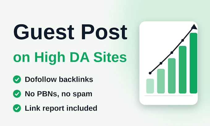 do high da guest post and dofollow guest post backlinks