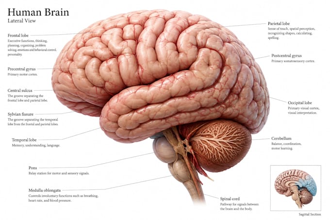 create realistic medical and anatomical illustrations