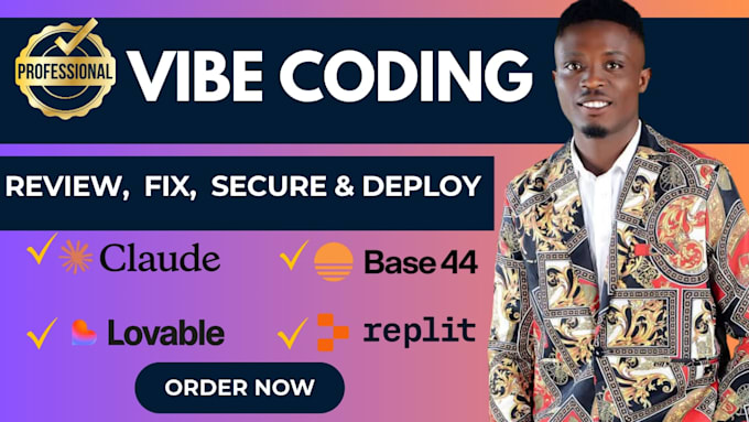 be your vibe coding partner to fix and develop lovable, base44, replit, bolt