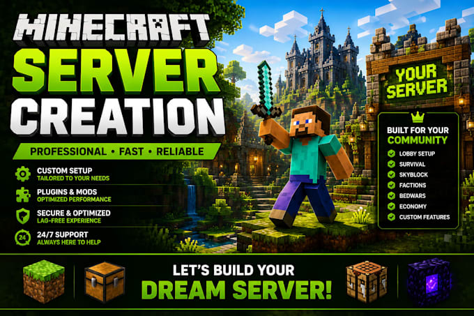 setup and configure your minecraft server