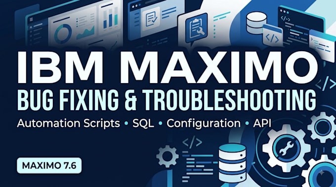 create IBM maximo automation scripts and configurations