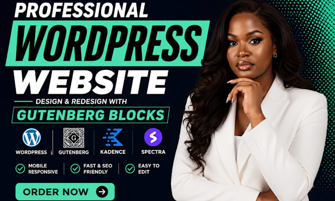 build gutenberg wordpress website using gutenberg blocks, kadence spectra