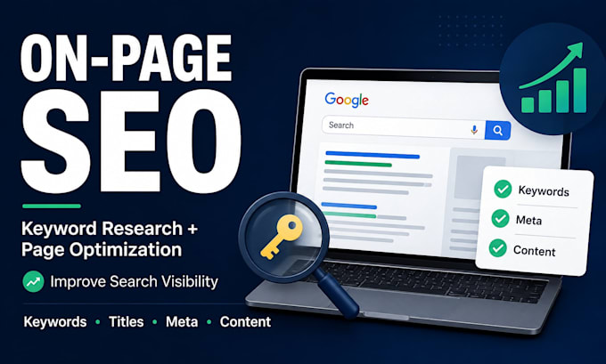 do on page SEO optimization with keyword research