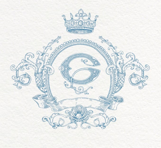 design luxury heraldic coat of arms