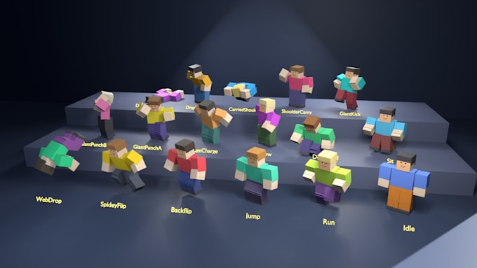 create professional roblox r15 animations for your game