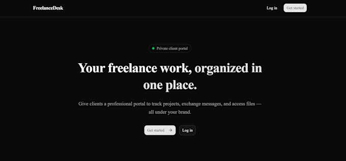build a fullstack web application