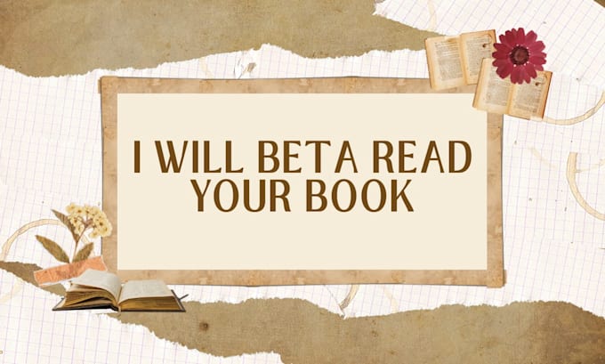 beta read your book