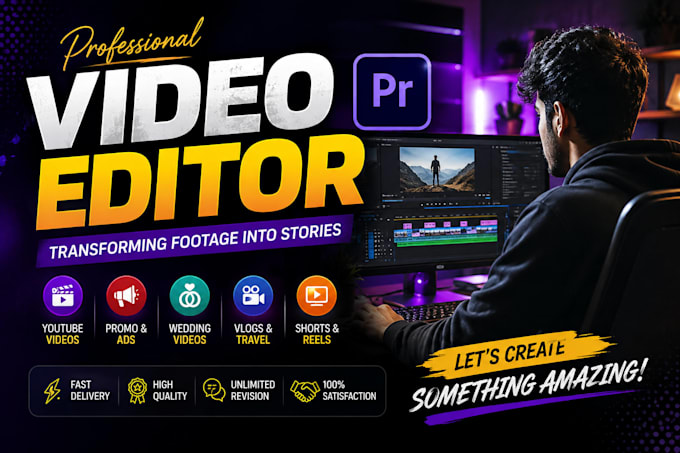 professionally edit your videos with engaging cuts,