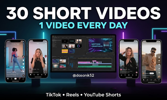edit any short form videos