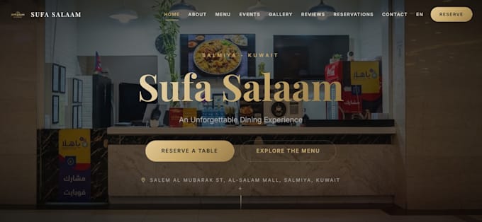 build a restaurant website with qr ordering system
