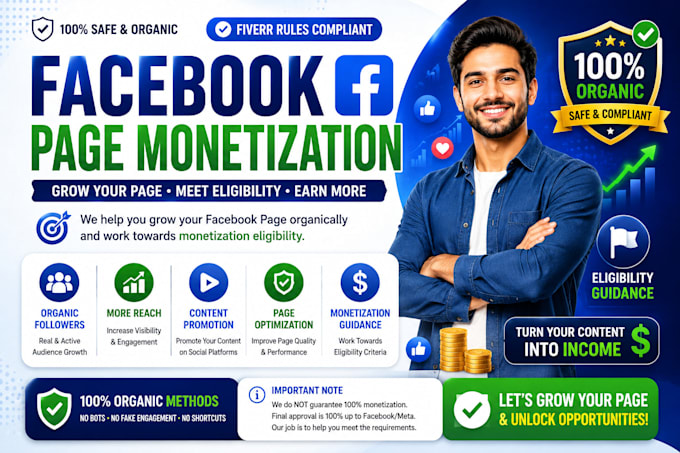 facebook page monetization organic growth strategy