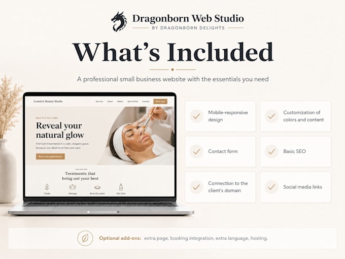 build a professional small business website