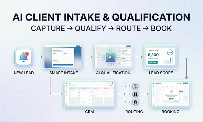 build an ai client intake and qualification system